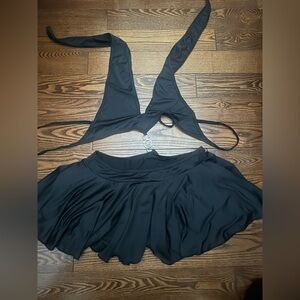 Elegant Black Mini Dress